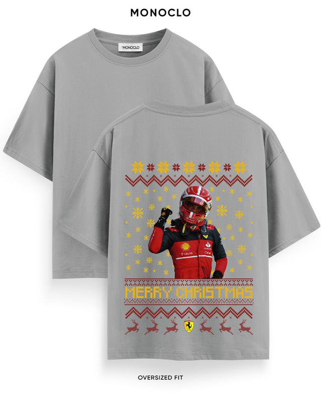 Футболка Monoclo Formula 1 Ferrari Christmas Edition
