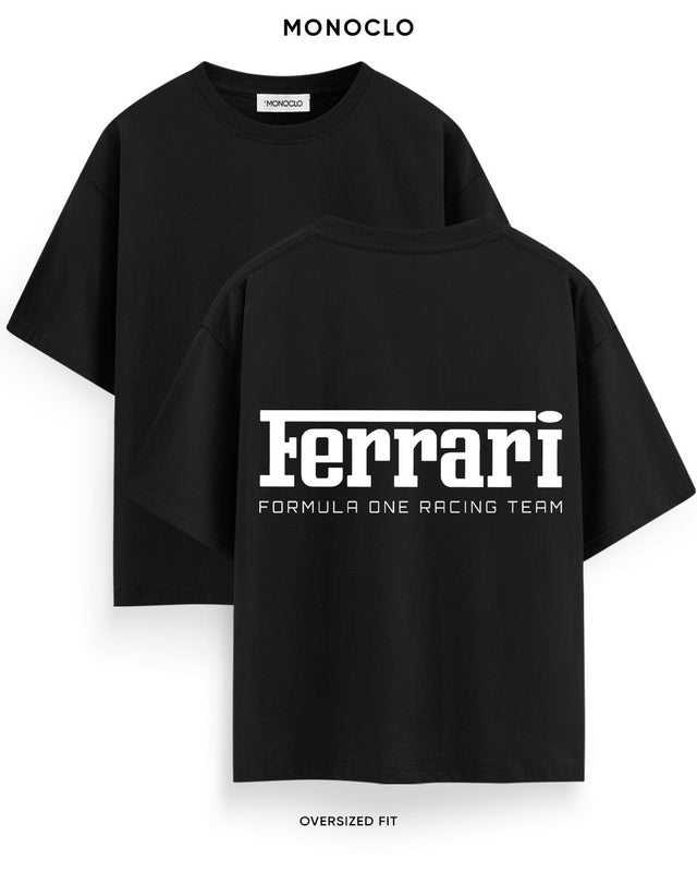 Футболка Monoclo Formula 1 Ferrari Minimal Logo