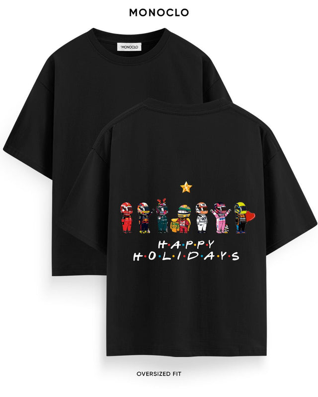 Футболка Monoclo Formula 1 Happy Holidays Drivers