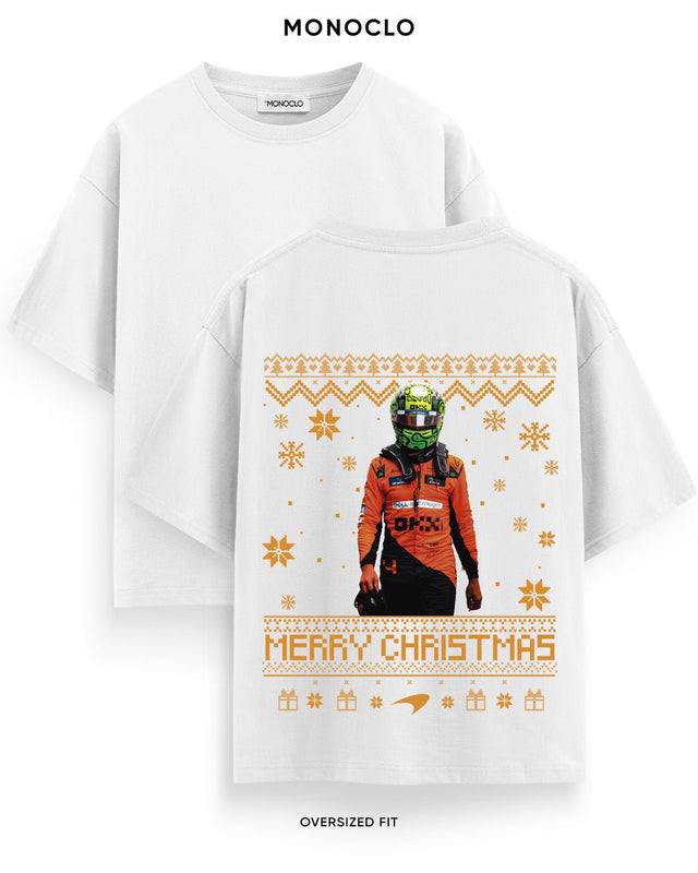 Футболка Monoclo Formula 1 Lando Norris Christmas