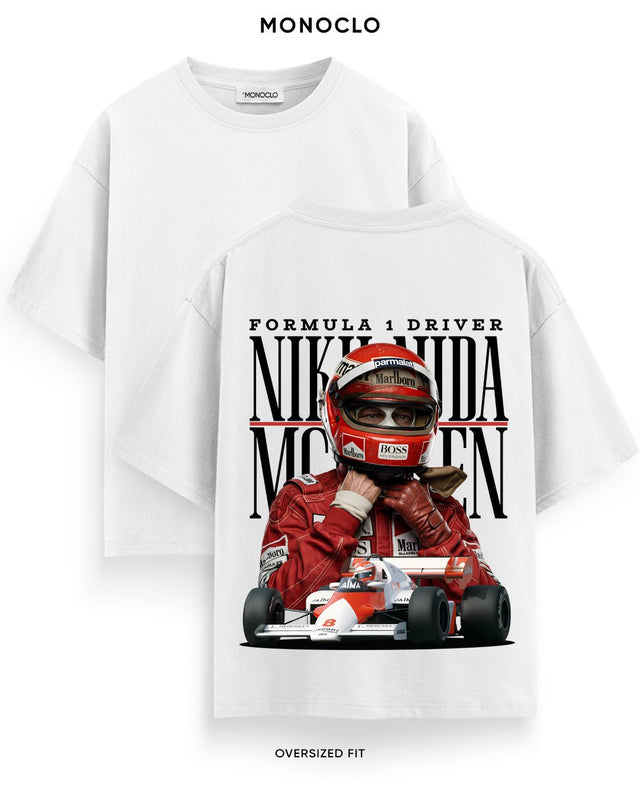 Футболка Monoclo Formula 1 Niki Lauda McLaren Vintage