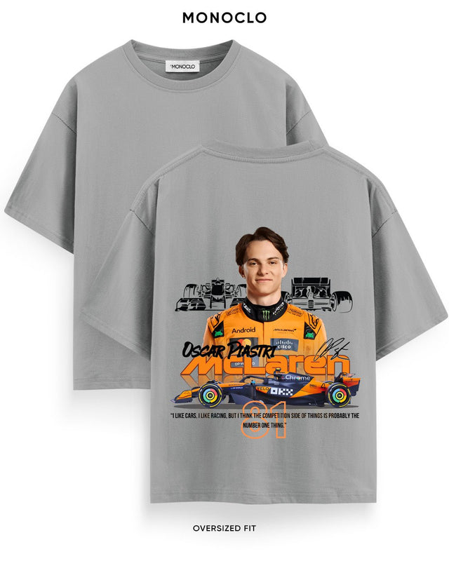 Футболка Monoclo Formula 1 Oscar Piastri McLaren #81
