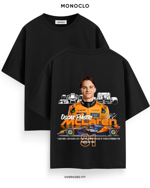 Футболка Monoclo Formula 1 Oscar Piastri McLaren #81