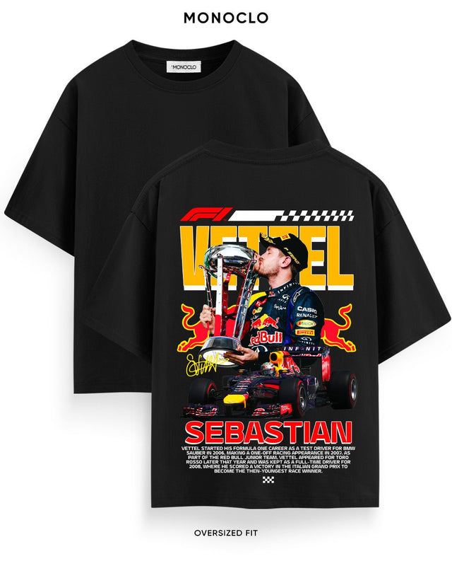 Футболка Monoclo Formula 1 Sebastian Vettel Champion