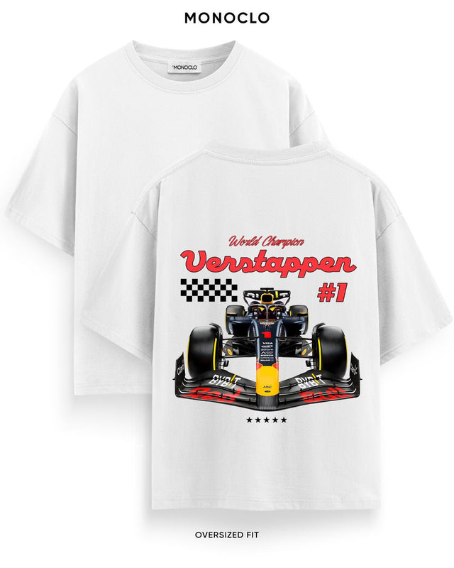 Футболка Monoclo Formula 1 Verstappen #1 Champion