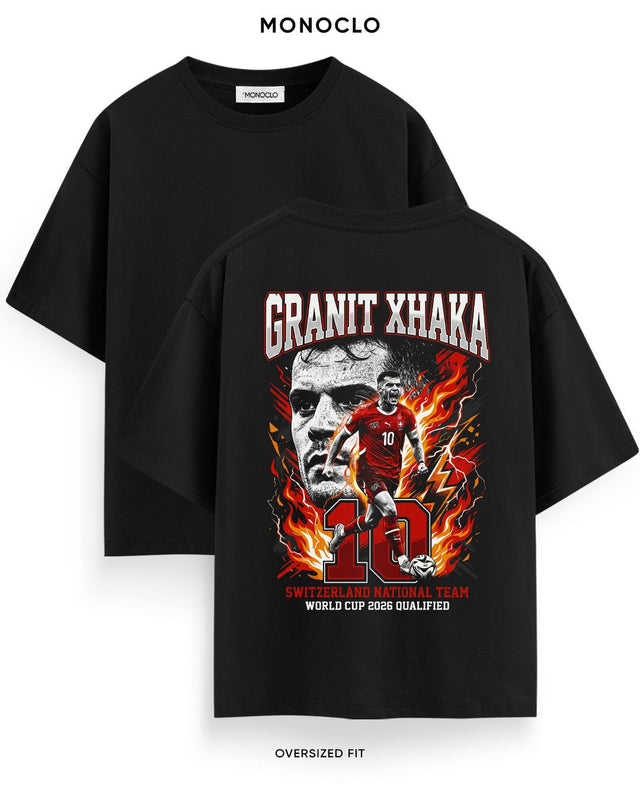 Футболка Monoclo Granit Xhaka #10 Switzerland WC 2026