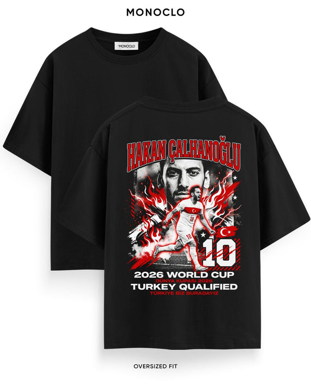 Футболка Monoclo Hakan Çalhanoğlu #10 Turkey WC 2026