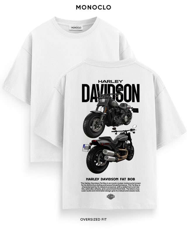 Футболка Monoclo Harley Davidson Fat Bob