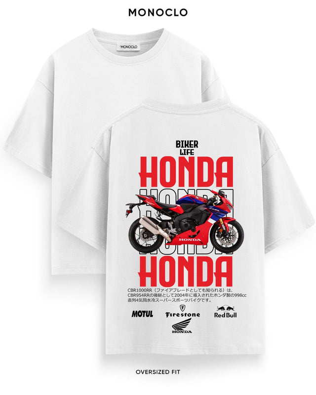 Футболка Monoclo Honda Biker Life Red