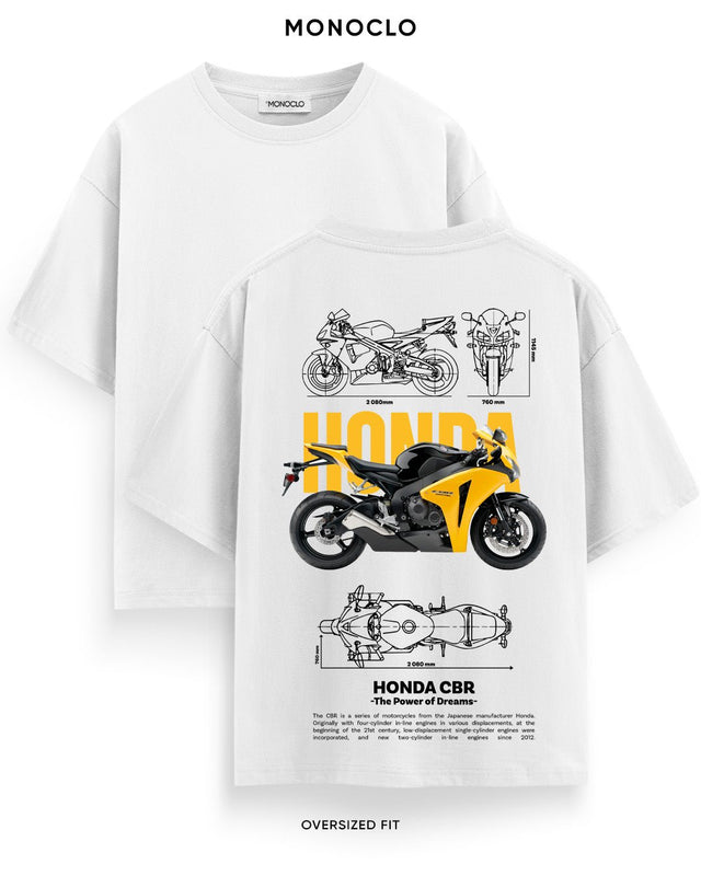 Футболка Monoclo Honda CBR Yellow