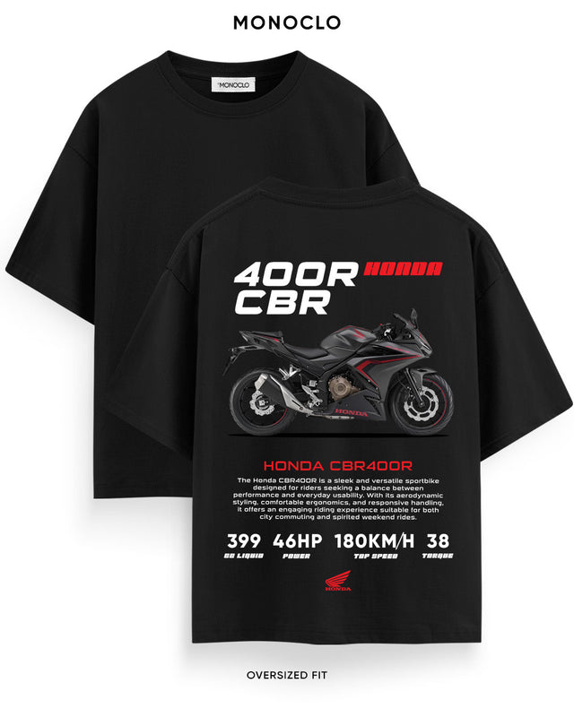 Футболка Monoclo Honda CBR400R Black