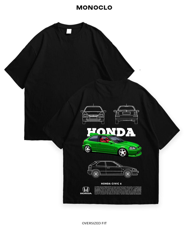 Футболка Monoclo Honda Civic 6 - MONOCLO UA