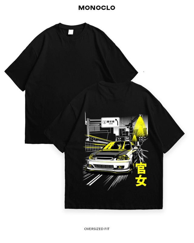 Футболка Monoclo Honda Civic Drift - MONOCLO UA