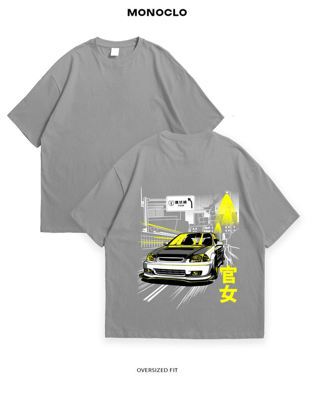 Футболка Monoclo Honda Civic Drift - MONOCLO UA