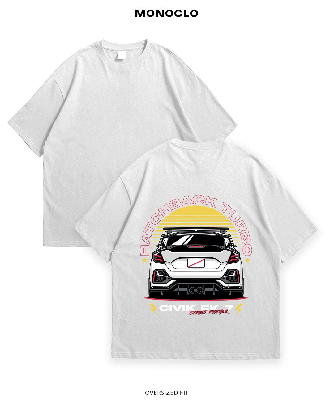 Футболка Monoclo Honda Civic FK7 Turbo - MONOCLO UA