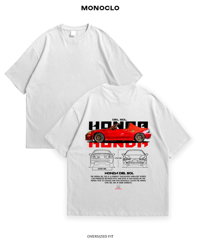 Футболка Monoclo Honda Del Sol - MONOCLO UA