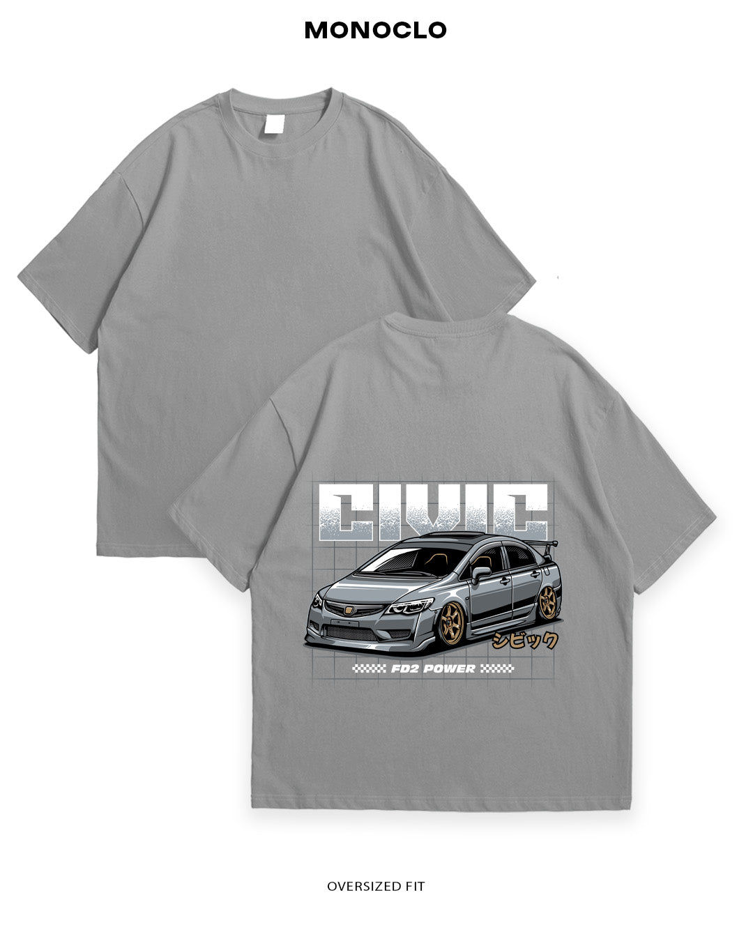 Футболка Monoclo Honda Type R - MONOCLO UA