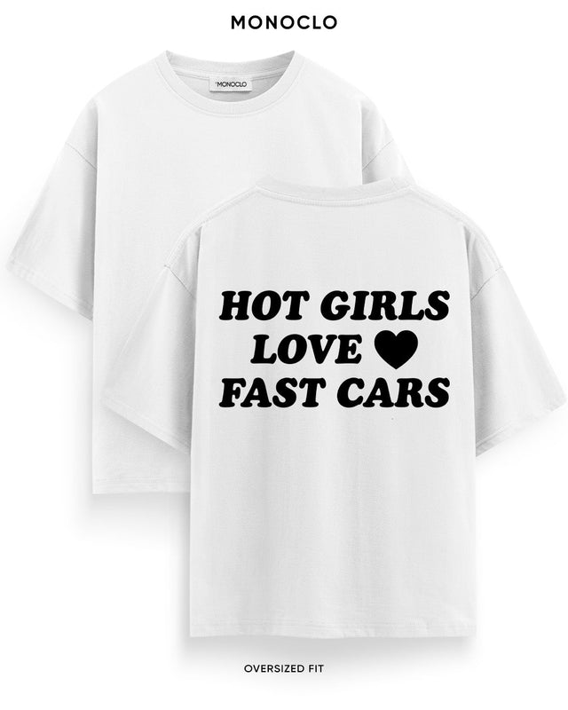 Футболка Monoclo Hot Girls Love Fast Cars