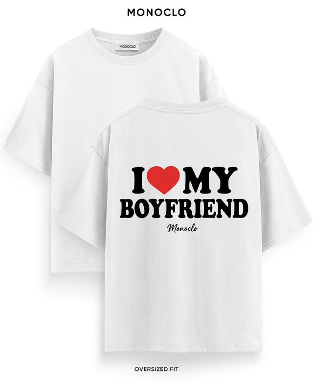 Футболка Monoclo I Love My Boyfriend