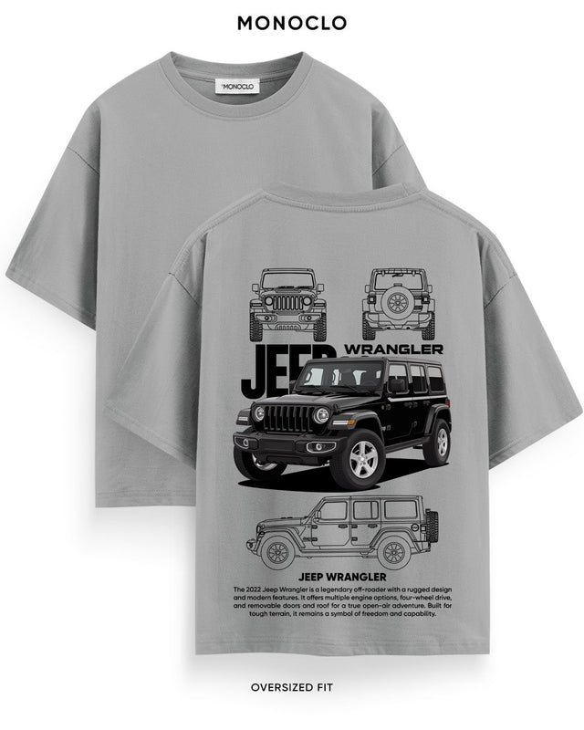 Футболка Monoclo Jeep Wrangler Black - MONOCLO UA