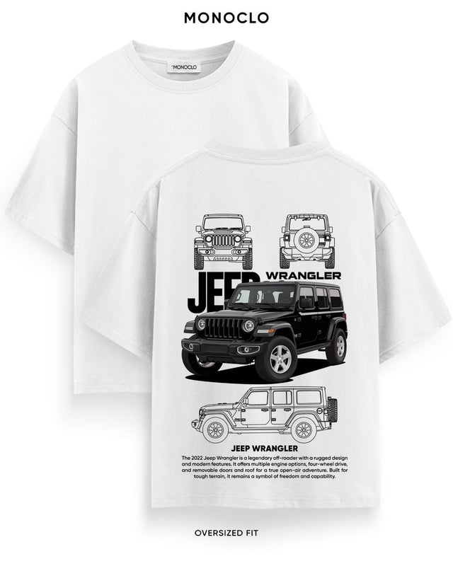Футболка Monoclo Jeep Wrangler Black - MONOCLO UA