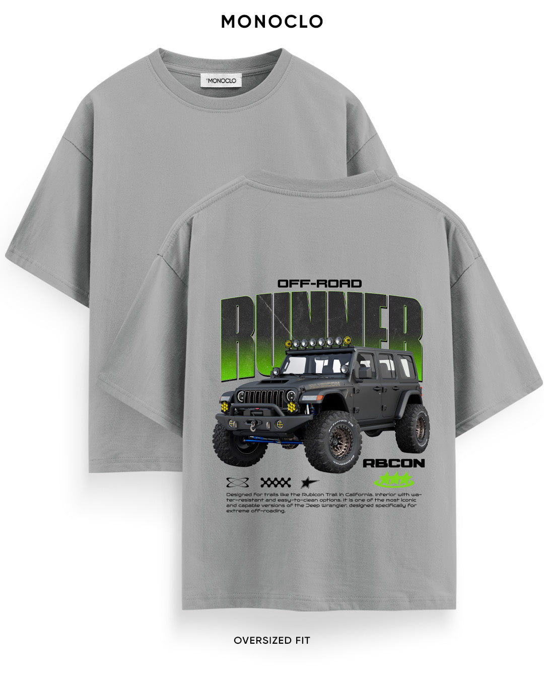 Футболка Monoclo Jeep Wrangler Rubicon - MONOCLO UA