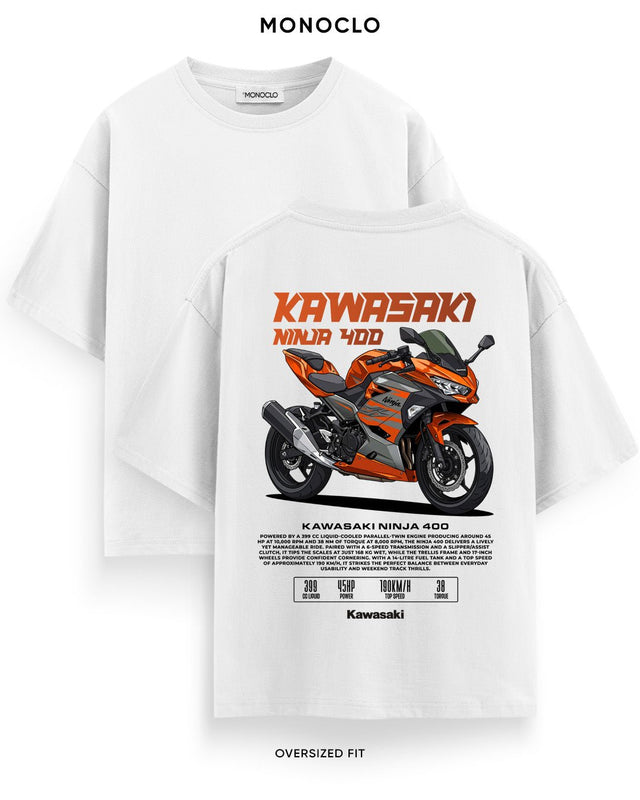 Футболка Monoclo Kawasaki Ninja 400 #2