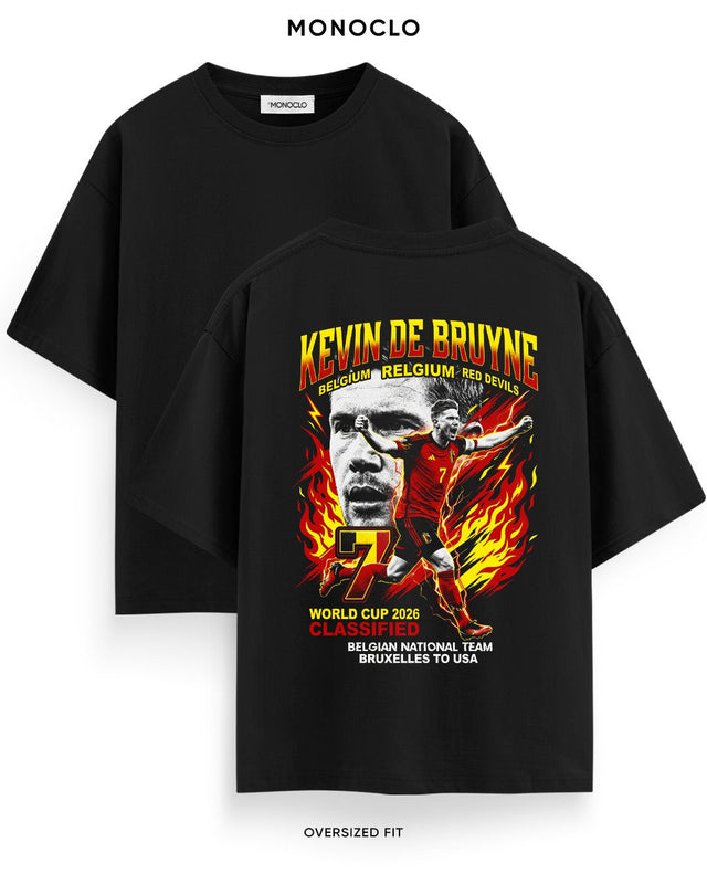 Футболка Monoclo Kevin De Bruyne #7 Belgium WC 2026