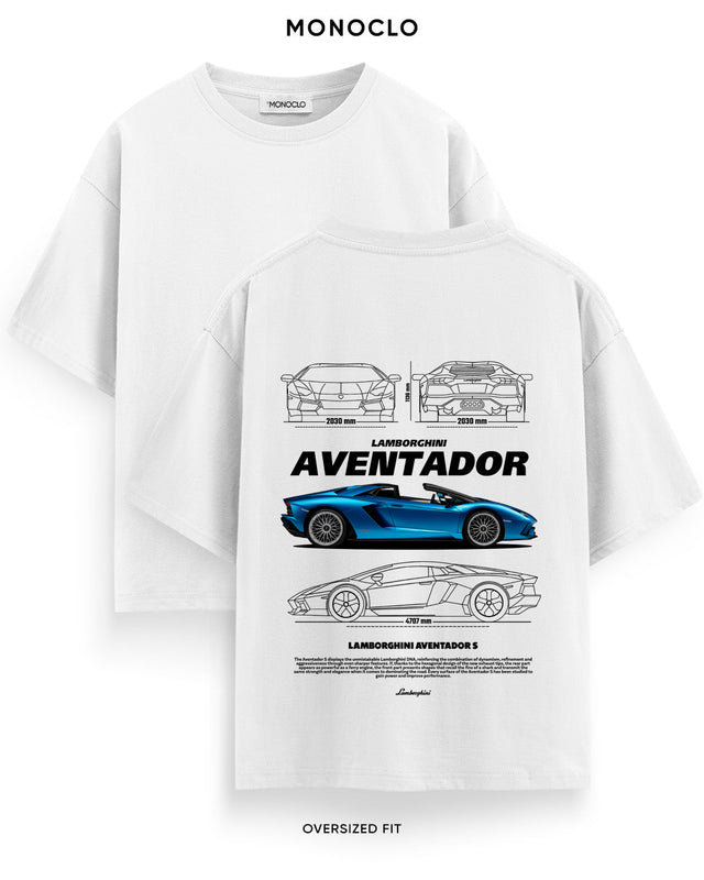Футболка Monoclo Lamborghini Aventador 2 - MONOCLO UA