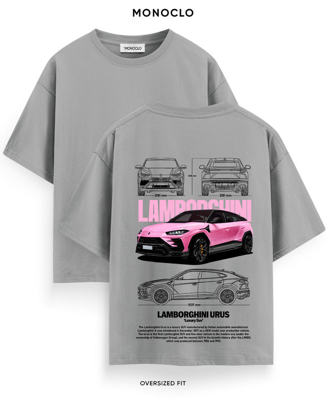 Футболка Monoclo Lamborghini Urus Marshmallow - MONOCLO UA