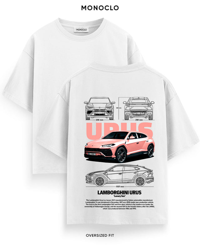 Футболка Monoclo Lamborghini Urus Pink - MONOCLO UA
