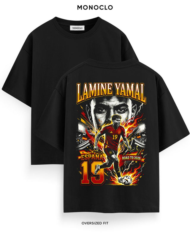 Футболка Monoclo Lamine Yamal #19 España WC 2026