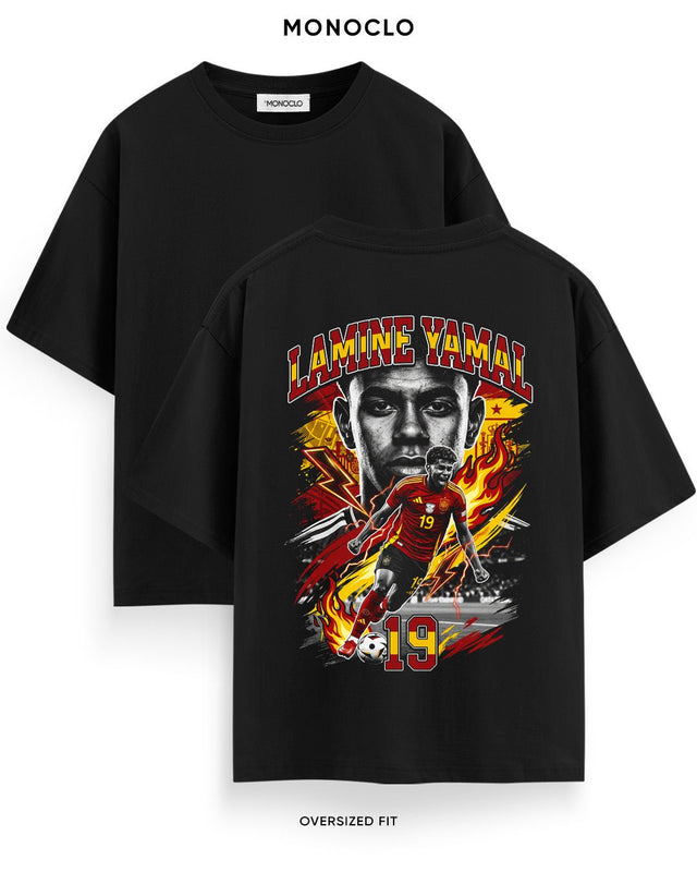 Футболка Monoclo Lamine Yamal #19 Spain La Roja