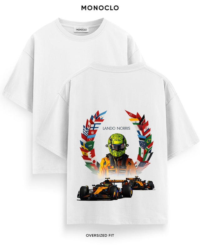 Футболка Monoclo Lando Norris McLaren World Tour F1