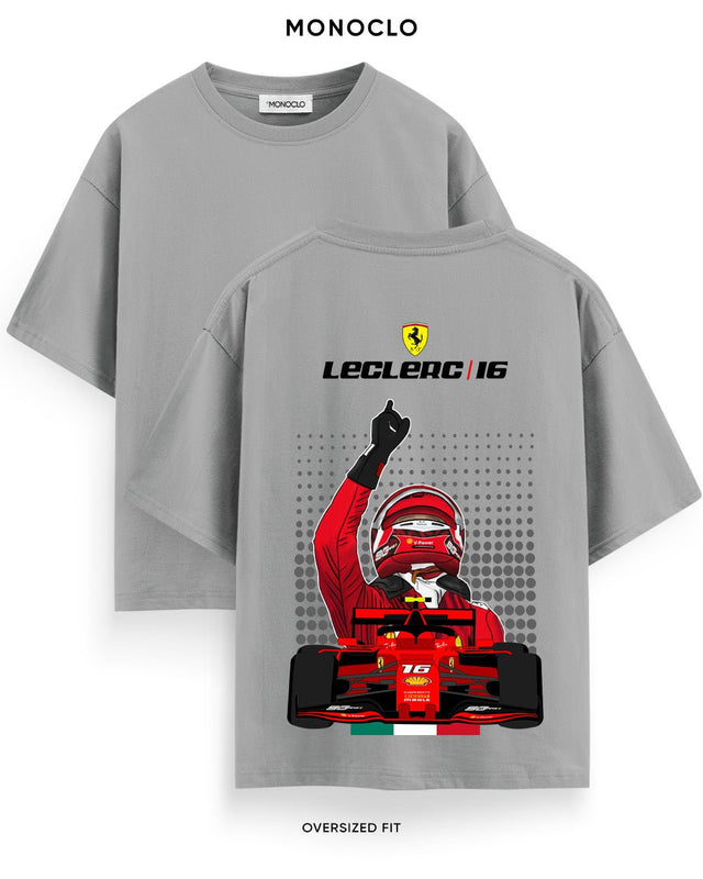 Футболка Monoclo Leclerc 16italy - shop_name Графітовий