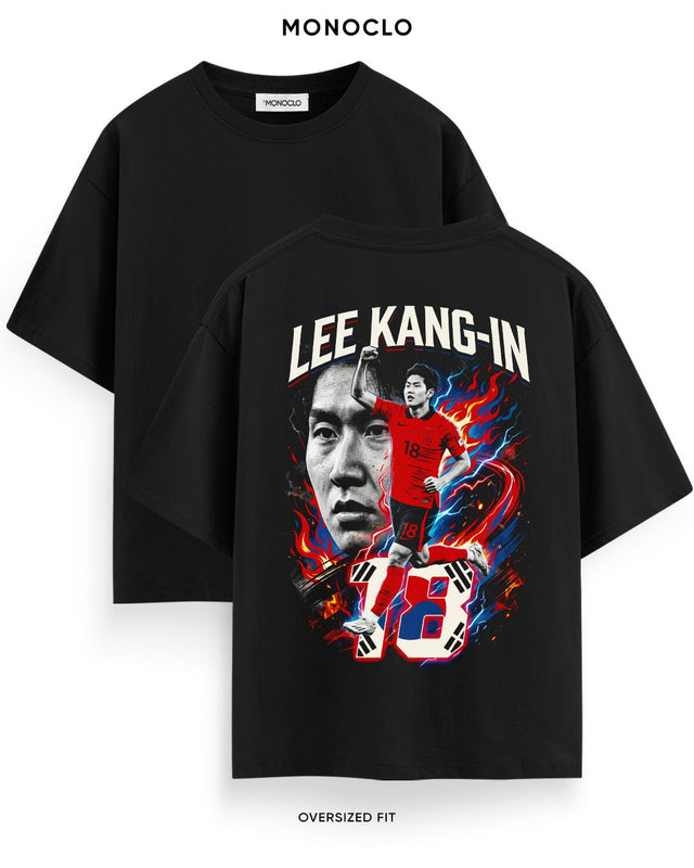 Футболка Monoclo Lee Kang-in #18 South Korea