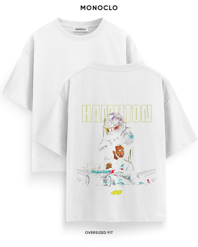 Футболка Monoclo Lewis Hamilton Champion 44 F1