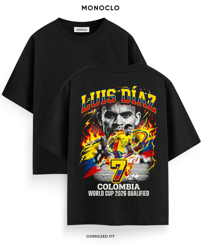 Футболка Monoclo Luis Díaz #7 Colombia WC 2026