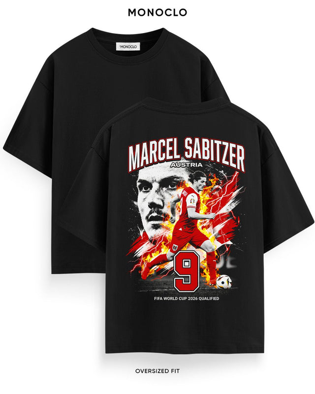 Футболка Monoclo Marcel Sabitzer #9 Austria WC 2026