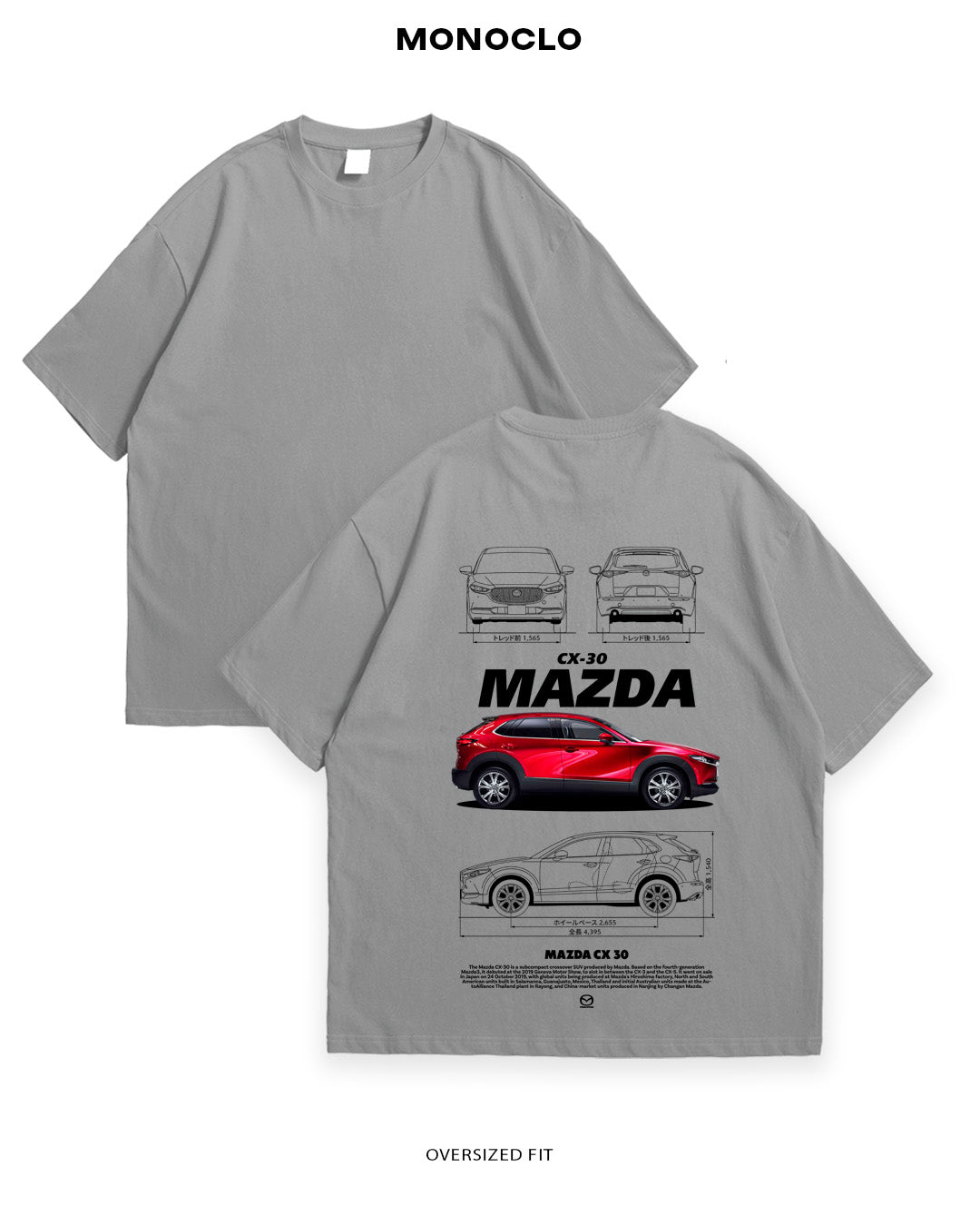 Футболка Monoclo Mazda CX - 30 - MONOCLO UA