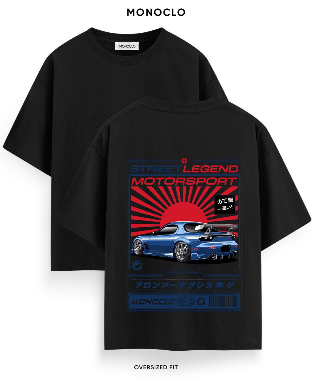 Футболка Monoclo Mazda RX - 7 Street Legend - MONOCLO UA