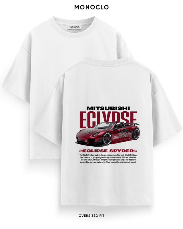 Футболка Monoclo Mitsubishi Eclipse Spyder Urban Drifter – Білий