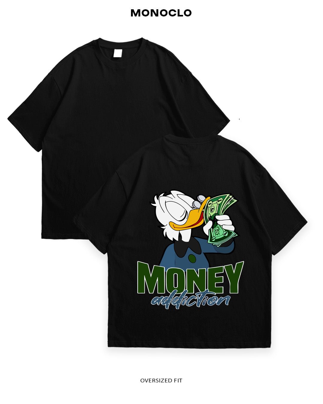 Футболка Monoclo Money Addiction - MONOCLO UA