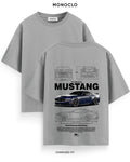 Футболка Monoclo Mustang Dark Horse Gray - MONOCLO UA
