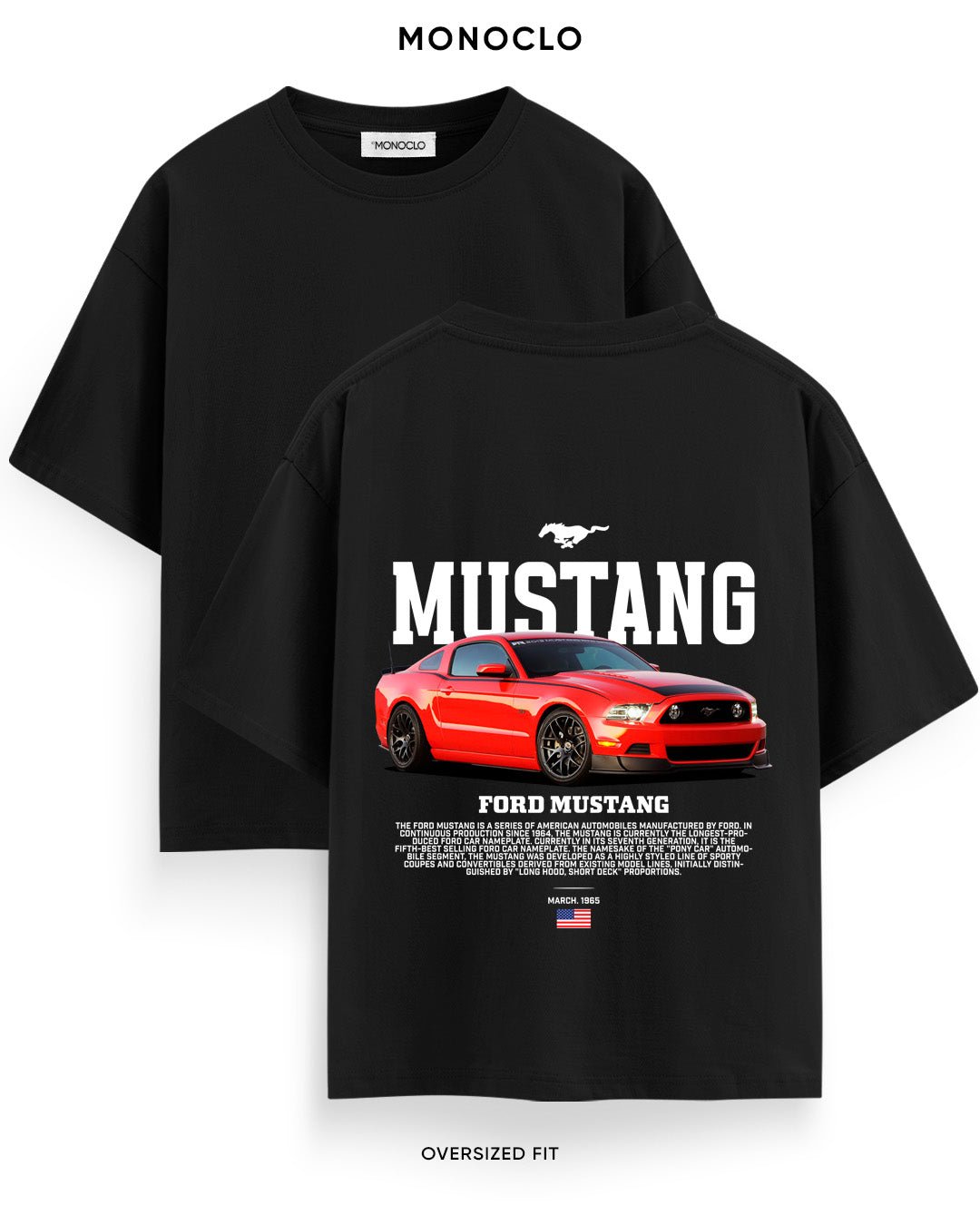 Футболка Monoclo Mustang Red Devil - MONOCLO UA
