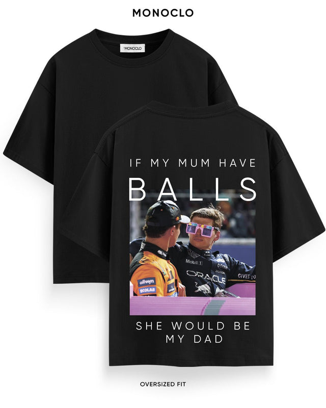 Футболка Monoclo My Mum Have Balls F1
