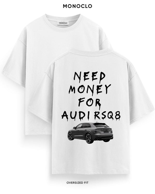 Футболка Monoclo Need Money For Audi RSQ8