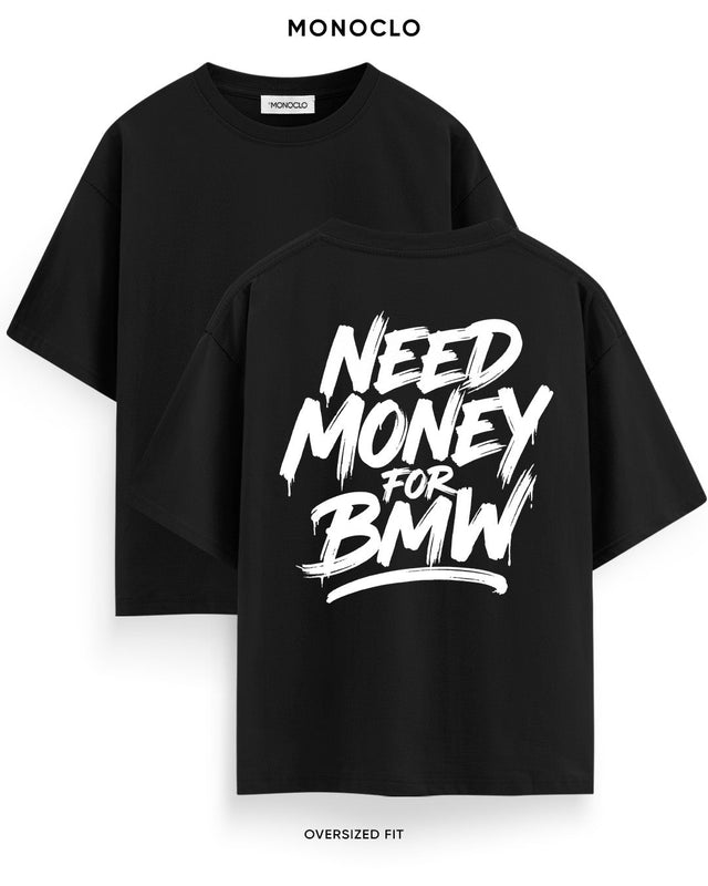Футболка Monoclo Need Money for BMW