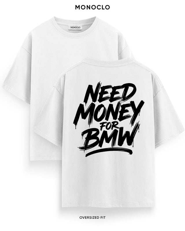 Футболка Monoclo Need Money for BMW