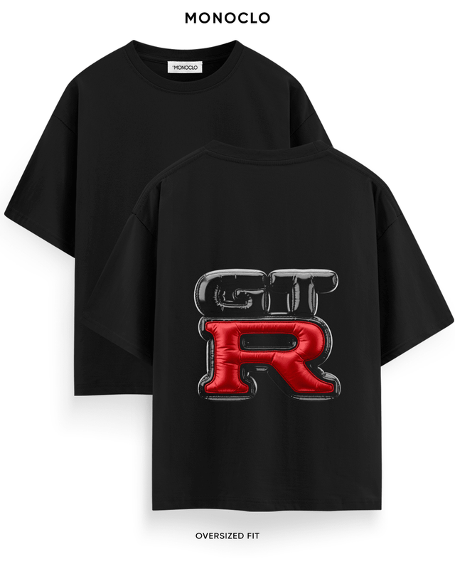 Футболка Monoclo Nissan GT-R Puffy Halftone – Чорний